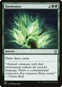 Harmonize [Zendikar Rising Commander] | Magic Magpie