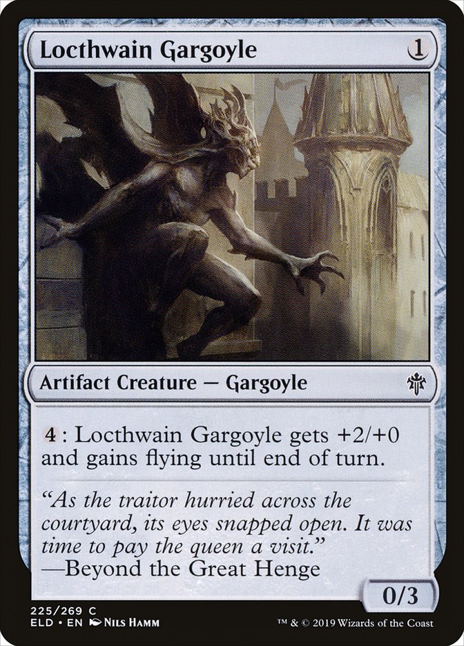Locthwain Gargoyle [Throne of Eldraine] | Magic Magpie
