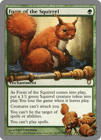 Form of the Squirrel [Unhinged] | Magic Magpie