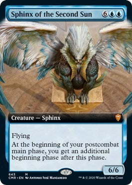 Sphinx of the Second Sun (Extended Art) [Commander Legends] | Magic Magpie