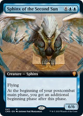 Sphinx of the Second Sun (Extended Art) [Commander Legends] | Magic Magpie