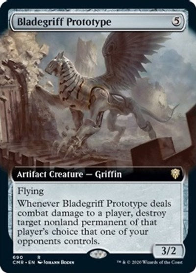 Bladegriff Prototype (Extended Art) [Commander Legends] | Magic Magpie