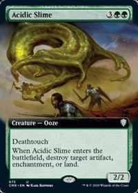 Acidic Slime (Extended Art) [Commander Legends] | Magic Magpie