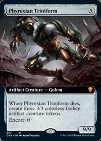 Phyrexian Triniform (Extended Art) [Commander Legends] | Magic Magpie