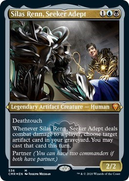 foil etched cards mtg Propaganda - - Magic Singles Universes Beyond Assassin's Creed It gains You cant lose the game and your opponents cant win the game Silas Renn, Seeker Adept (Foil