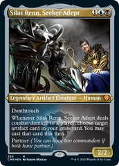 Silas Renn, Seeker Adept (Foil Etched) [Commander Legends] | Magic Magpie