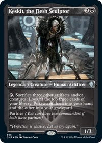 Keskit, the Flesh Sculptor (Foil Etched) [Commander Legends] | Magic Magpie