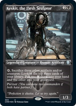 Keskit, the Flesh Sculptor (Foil Etched) [Commander Legends] | Magic Magpie