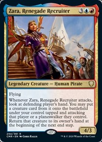 Zara, Renegade Recruiter [Commander Legends] | Magic Magpie