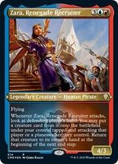 Zara, Renegade Recruiter (Foil Etched) [Commander Legends] | Magic Magpie