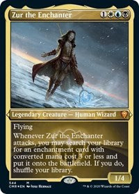 Zur the Enchanter (Foil Etched) [Commander Legends] | Magic Magpie