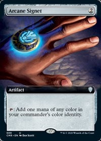 Arcane Signet (Extended Art) [Commander Legends] | Magic Magpie