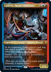 Ludevic, Necro-Alchemist (Foil Etched) [Commander Legends] | Magic Magpie