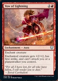 Vow of Lightning [Commander Legends] | Magic Magpie