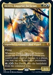 Derevi, Empyrial Tactician (Foil Etched) [Commander Legends] | Magic Magpie