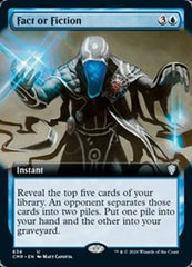 Fact or Fiction (Extended Art) [Commander Legends] | Magic Magpie