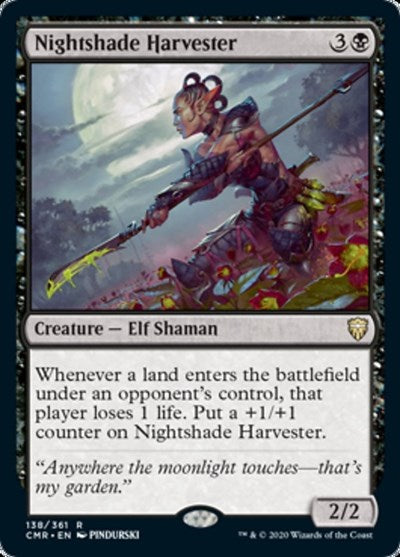Nightshade Harvester [Commander Legends] | Magic Magpie