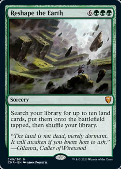 Reshape the Earth [Commander Legends] | Magic Magpie