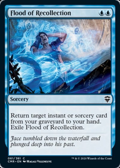 Flood of Recollection [Commander Legends] | Magic Magpie