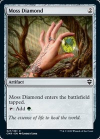 Moss Diamond [Commander Legends] | Magic Magpie