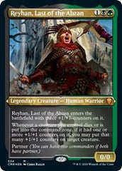 Reyhan, Last of the Abzan (Foil Etched) [Commander Legends] | Magic Magpie