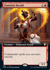 Flamekin Herald (Extended Art) [Commander Legends] | Magic Magpie