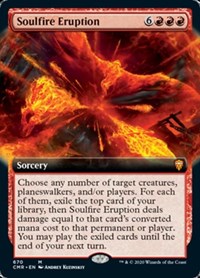 Soulfire Eruption (Extended Art) [Commander Legends] | Magic Magpie