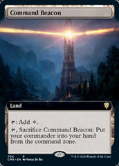 Command Beacon (Extended Art) [Commander Legends] | Magic Magpie