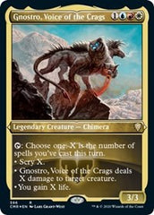 Gnostro, Voice of the Crags (Foil Etched) [Commander Legends] | Magic Magpie