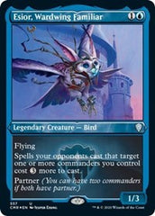 Esior, Wardwing Familiar (Foil Etched) [Commander Legends] | Magic Magpie