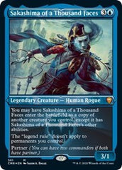 Sakashima of a Thousand Faces (Foil Etched) [Commander Legends] | Magic Magpie