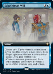 Sakashima's Will (Extended Art) [Commander Legends] | Magic Magpie