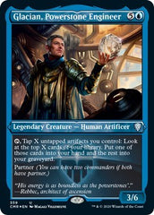 Glacian, Powerstone Engineer (Foil Etched) [Commander Legends] | Magic Magpie