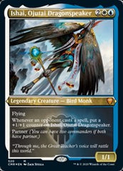 Ishai, Ojutai Dragonspeaker (Foil Etched) [Commander Legends] | Magic Magpie