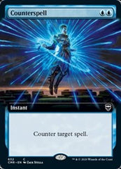 Counterspell (Extended Art) [Commander Legends] | Magic Magpie