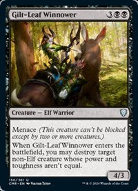 Gilt-Leaf Winnower [Commander Legends] | Magic Magpie