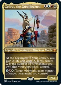 Zedruu the Greathearted (Foil Etched) [Commander Legends] | Magic Magpie