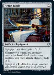 Hero's Blade [Commander Legends] | Magic Magpie