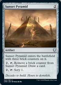 Sunset Pyramid [Commander Legends] | Magic Magpie