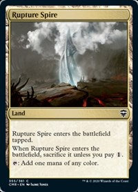 Rupture Spire [Commander Legends] | Magic Magpie