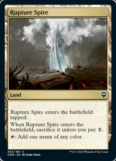 Rupture Spire [Commander Legends] | Magic Magpie