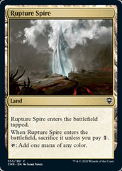 Rupture Spire [Commander Legends] | Magic Magpie