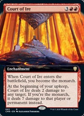 Court of Ire (Extended Art) [Commander Legends] | Magic Magpie