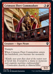 Crimson Fleet Commodore [Commander Legends] | Magic Magpie
