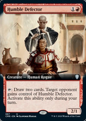 Humble Defector (Extended Art) [Commander Legends] | Magic Magpie