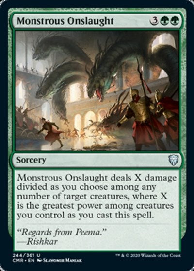 Monstrous Onslaught [Commander Legends] | Magic Magpie