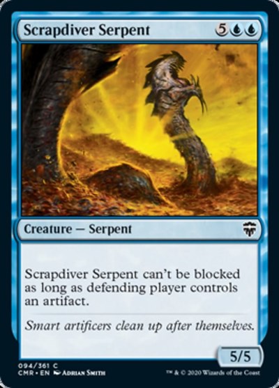 Scrapdiver Serpent [Commander Legends] | Magic Magpie