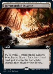 Terramorphic Expanse (Extended Art) [Commander Legends] | Magic Magpie