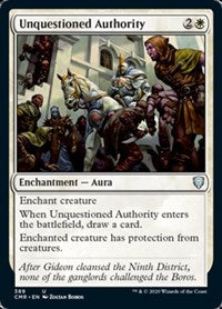 Unquestioned Authority [Commander Legends] | Magic Magpie