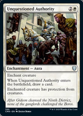 Unquestioned Authority [Commander Legends] | Magic Magpie
